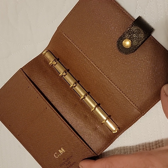 Authentic Louis Vuitton Agenda Initial CM stamped - Picture 8 of 10